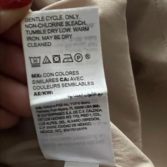 NWOT WHBM Pencil Skirt in CobbleStone (Tan) In Size 4 - Picture 13 of 13